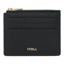 【ギフト ラッピング無料】フルラ バビロン カードケース コインケース 小銭入れ PBA2 FURLA 1006889 BABYLON S CREDIT CARD CASE ZIP ONYX ブラック ST.BOUCLE' レディース 【楽ギフ_包装】【新品 新作 未使用 正規品】