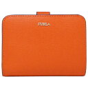 【訳アリ】フルラ バビロン ジップアラウンド ウォレット 二つ折り ミニ財布 PBF8 FURLA 1006860 BABYLON S ZIP AROUND MANDARINO f オレンジ レディース 【楽ギフ_包装】【新品 新作 未使用 正規品】