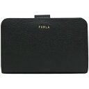 9/9入荷 FURLA フルラ バビロン コンパクトウォレット 2020-21年秋冬新作 二つ折り 財布 PCX9UNO_B30000_1007_O6000 BABYLON M COMPACT WALLET NERO ブラック レディース【ギフト ラッピング無料】【楽ギフ_包装】【新品 新作 未使用 正規品】