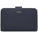 FURLA フルラ バビロン 二つ折り 財布 2020年春夏新作 バイフォールド ジップアラウンド ウォレット PCX9 B30 07A 1057134 BABYLON M ZIP AROUND OCEANO h ブルー レディース【ギフト ラッピング無料】【楽ギフ_包装】【新品 新作 未使用 正規品】