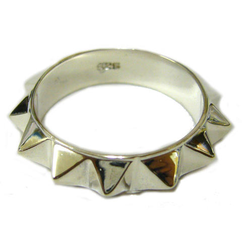 SILVER RING[ 1 LOW STUDS RING ]SVY-RG001