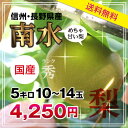 【送料無料】完熟 梨 南水 5kg 秀 甘い梨 プレゼントにも