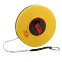 uxcell 巻尺 巻き尺 メジャー 測定テープ スプリングメジャー 測定用 20M イエロー