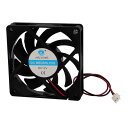 ソウテン uxcell 冷却ファン ファンクーラー DC 12V 0.32A 9ベーン 70mm x 70mm x 15mm