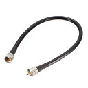 ソウテン uxcell RG8X同軸ケーブル Pl-259 CB/Ham Radio用 オスコネクタ 2 Feet