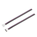 ソウテン 5ピンオスメスケーブル 22AWG 5050 RGB LEDライト用 アダプタアクセサリー 長さ15 cm 10ペア