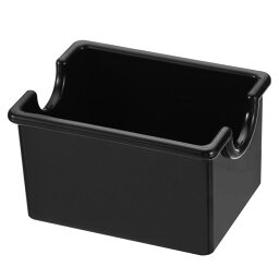 PATIKIL プラスチック製の茶箱 <strong>ティーバッグオーガナイザー</strong> コーヒーバッグ 保存容器 キッチン パントリーキャビネット カウンタートップ用 スタイル2 黒