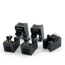 ソウテン 電話線 テレホン モジュラー ジャック ジャックアダプター RJ11ジャック 5個