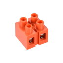 uxcell バリア端子台 DINレール端子台 配電ブロック 600V 36A デュアルロー 2ポジション 8個入り