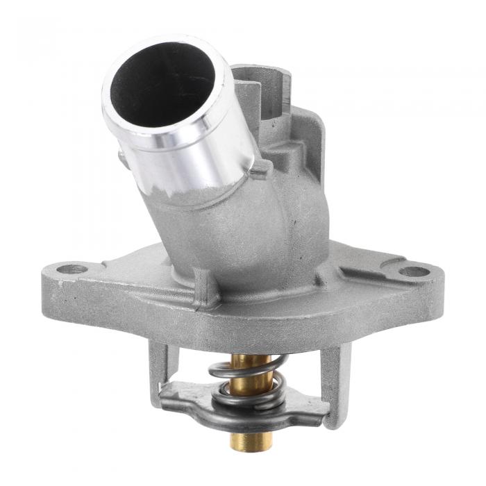 RATCHROLL Buickに対応リーガル2014-2020、シボレーに対応マリブ2013-2022用の車用サーモスタット、耐久性のあるエンジン冷却サーモスタットハウジングアセンブリ、No.12651603、プラスチック1個