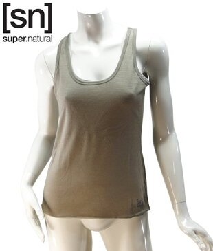 【sn】super.natural スーパーナチュラル レディース W DOUBLE LAYER TANK JERSEY POINTELLE / タンクトップ W003080-318