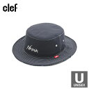 Clef(クレ) NANGA×CLEF 限定コラボ REV.HAT メンズ・レディース リバーシブルハット 【アウトドア/キャンプ/トレイルランニング/ジョギング/帽子/キャップ/トレラン】