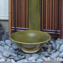 【ガーデンパン】【水受け】 「陶器の水鉢」