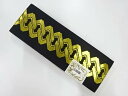 未使用品 吉原繋ぎ模様織出し踊り用男物角帯【リサイクル】【着】 宗sou