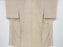 駒絽十字絣模様着物【アンティーク】【中古】【着】 宗sou