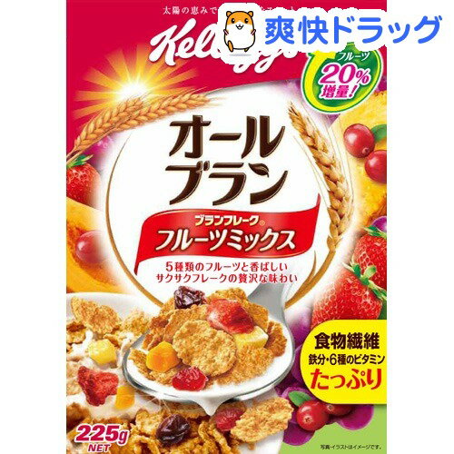 ケロッグ ブランフレーク・フルーツミックス(225g)