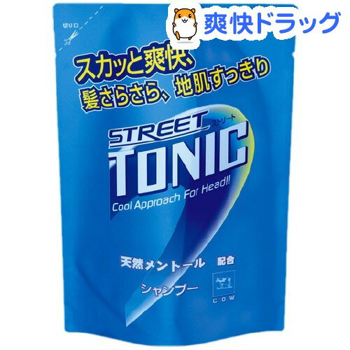 牛乳石鹸 ストリート トニックシャンプー 詰替用(430mL)[シャンプー]