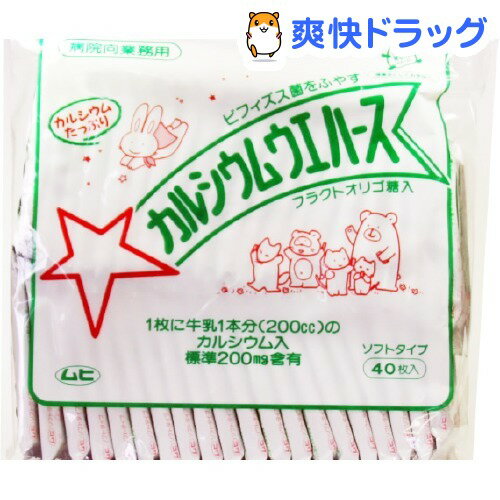 ★税抜3000円以上で送料無料★カルシウム ウエハース 40枚入
