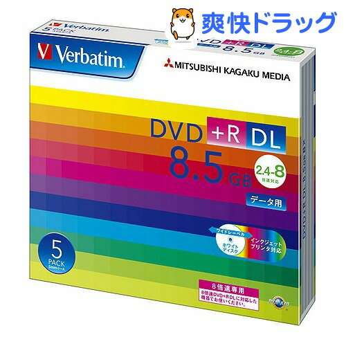 バーベイタム DVD+R DL 8.5GB PCデータ用 8倍速対応 5枚 DTR85HP5V1(1...:soukai:10290245