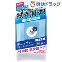 エージーデオ24 クリアシャワーラージシート NA クール(26枚入)【エージーデオ24】