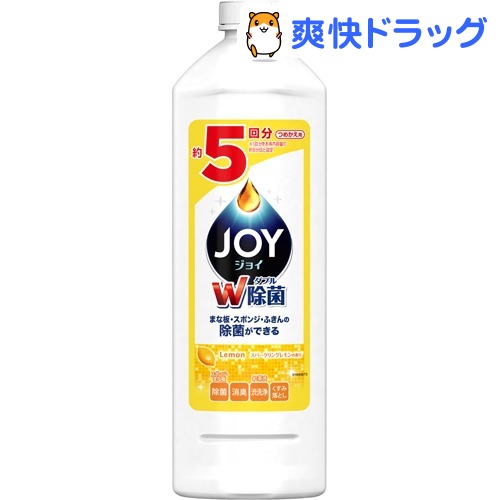 除菌ジョイ コンパクト スパークリングレモンの香り 特大 つめかえ用(770mL)【ジョイ(Joy)】