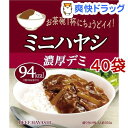 新宿中村屋 ミニハヤシ 濃厚デミ(100g*40袋セット)【新宿中村屋】