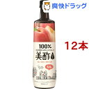 美酢(ミチョ) 桃(900ml*12本セット)【美酢(ミチョ)】