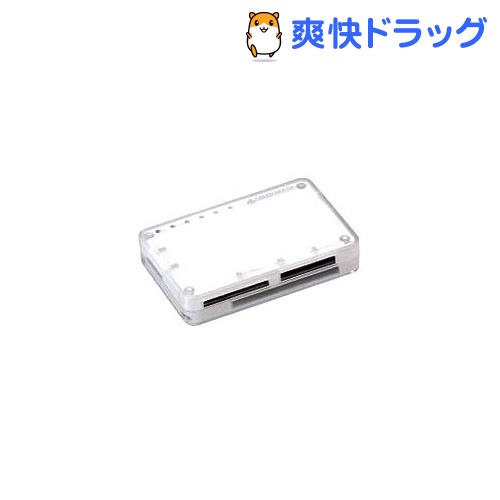 グリーンハウス USB3.0 カードリーダ／ライタ 49メディア ホワイト GH-CRXC49U3W(1台)【グリーンハウス(GREEN HOUSE)】