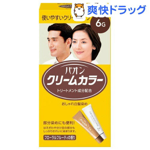 パオンクリームカラー 6G 40g+40g★税込3150円以上で送料無料★