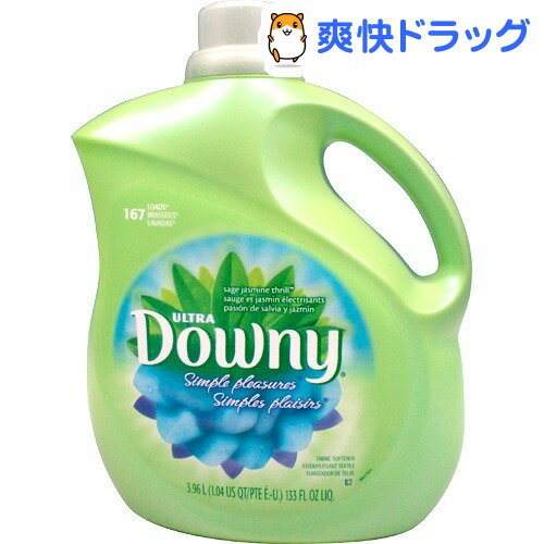 クーポンで10%オフ★ダウニー シンプルプレジャー デュアルセント セージジャスミンスリル(3.96L)【ダウニー(Downy)】[柔軟剤 液体柔軟剤 ULTRA Downy]【8/15 10:00-23:59までクーポン利用で5000円以上10%オフ】ダウニー シンプルプレジャー デュアルセント セージジャスミンスリル / ダウニー(Downy) / 柔軟剤 液体柔軟剤 ULTRA Downy●セール中●★税込1980円以上で送料無料★