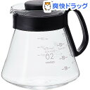 ハリオ V60 レンジサーバー 600 ブラック XVD-60B(1コ入)【ハリオ(HARIO)】