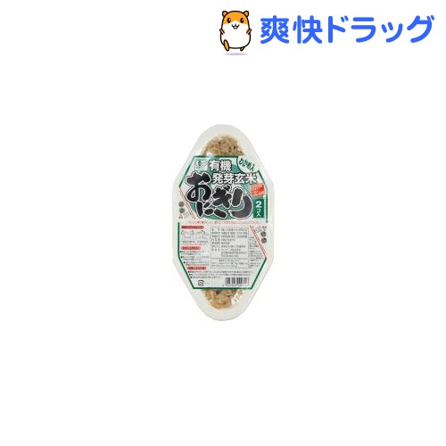 コジマフーズ 有機発芽玄米おにぎり わかめ(90g*2コ入)...:soukai:10183211