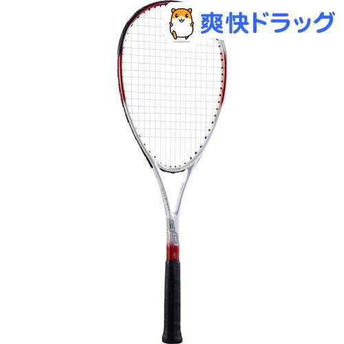 ゴーセン 軟式テニスラケット 張上げ MSN30 ホワイト*レッド(1本入)【ゴーセン】