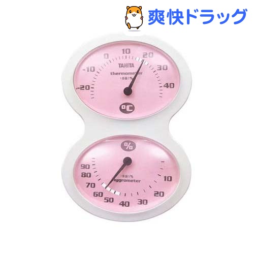 タニタ 温湿度計 TT509PK（ピンク）(1コ入)[温湿度計 ピジョン]