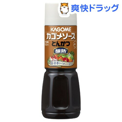 カゴメ 醸熟ソースとんかつ(500mL)