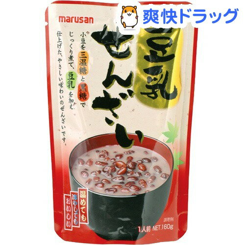 マルサンアイ 豆乳ぜんざい(160g)[レトルト食品]