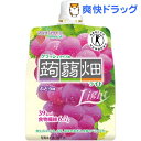 クラッシュタイプの蒟蒻畑ライト ぶどう味(150g)【蒟蒻畑】