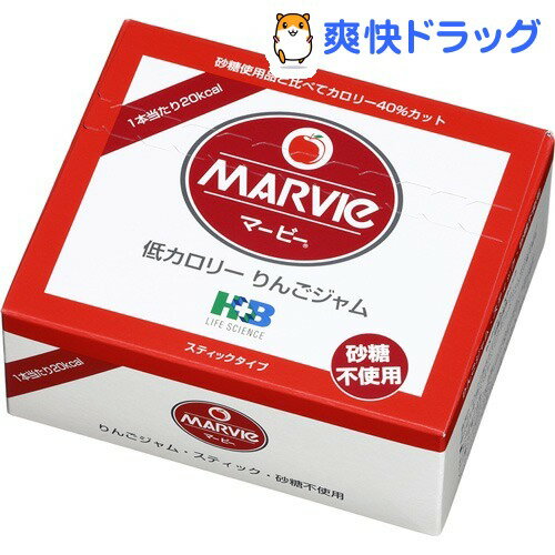 マービー 低カロリー りんごジャム スティック(13g*35本入)【マービー(MARVIe)】
