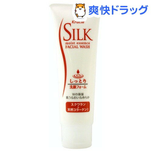 シルク モイストエッセンス洗顔フォーム しっとり(110g)【シルク(SILK)】[洗顔フォーム]シルク モイストエッセンス洗顔フォーム しっとり / シルク(SILK) / 洗顔フォーム★税込1980円以上で送料無料★