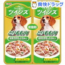 ツインズ とりもも肉＆緑黄色野菜 ささみ入り(40g*2パック入)【ツインズ】[ドッグフード 半生]