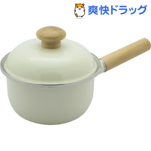 プロリーブ 直火・IH調理器対応 ホーロー片手鍋 内径15cm(1コ入)【プロリーブ】[キ…...:soukai:10498937