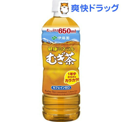 健康ミネラルむぎ茶(650mL*24本入)【送料無料】