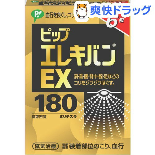 ピップエレキバンEX(6粒入)【ピップ エレキバン】[磁気アクセサリー]