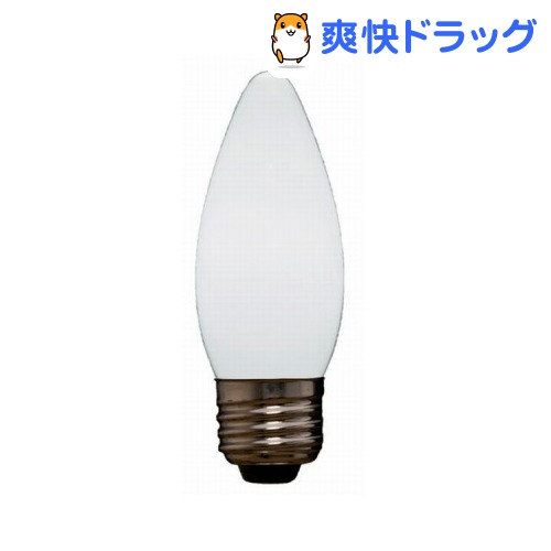 C37形 LEDランプ 昼白色 E26 ホワイト LDC1NG37W(1コ入)