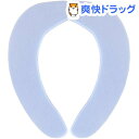 おくだけ吸着 消臭ふんわりベンザシート 無地 ブルー KC-...