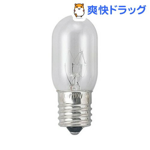 ナツメ球 25W クリア 口金E17 T221725CMISINE(1コ入)...:soukai:10596229