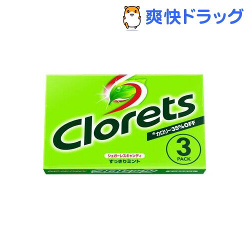 クロレッツ キャンディ すっきりミント(10粒*3本入)【クロレッツ】