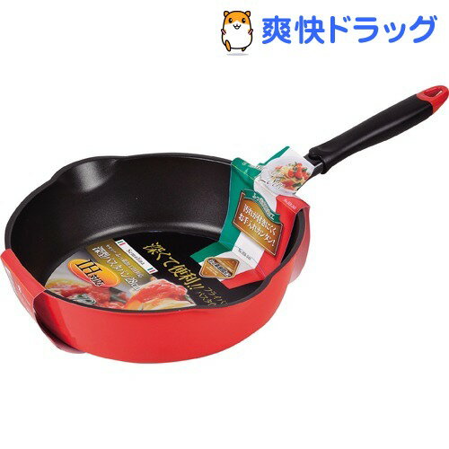 セモリナ ふっ素加工IH対応深型パスタパン 28cm HB-343(1コ入)【送料無料】...:soukai:10595464