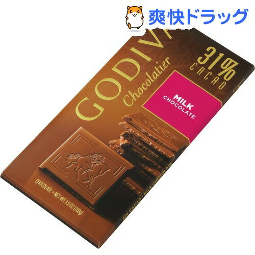 ゴディバ タブレット ミルクチョコレート(100g)【ゴディバ(GODIVA)】