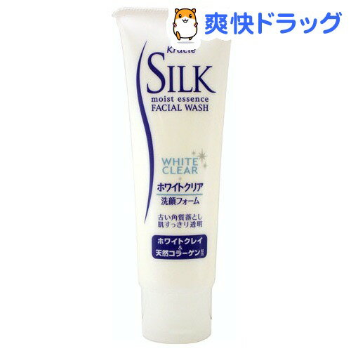 シルク モイストエッセンス洗顔フォーム ホワイトクリア(110g)【シルク(SILK)】[洗顔フォーム]